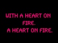 Jonathan Clay - Heart On Fire Lyrics (Full Song!) LOL