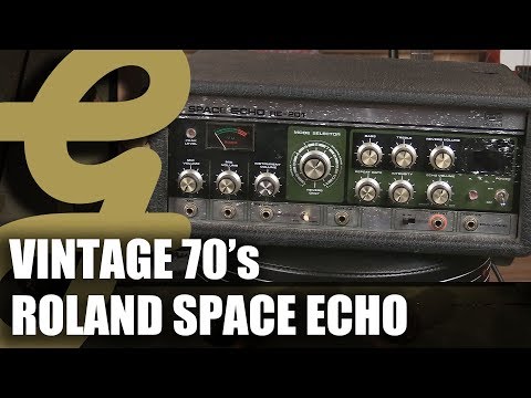 Roland RE-201 Space Echo Tape Delay / Reverb 1974 - 1988 - Black image 16