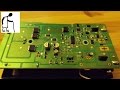 New Bright Corvette Hobby Grade Conversion Part #02 Existing 40 MHz receiver close up