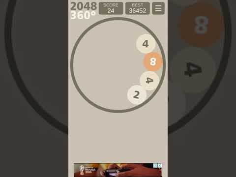 Playing 2048 x 360
