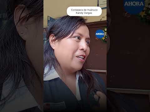 🏥📌 La consejera regional Kandy Vargas