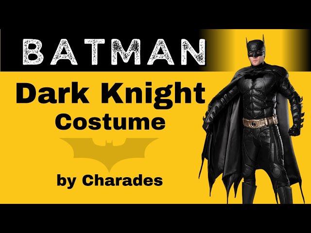 Vídeo relacionado con Rubies Disfraz Batman Black Core OPP adulto, Jumpsuit impreso digitalmente, capa y máscara, Licencia Oficial Warner Bros DC Comics para Carnaval, Halloween, fiestas y cosplay