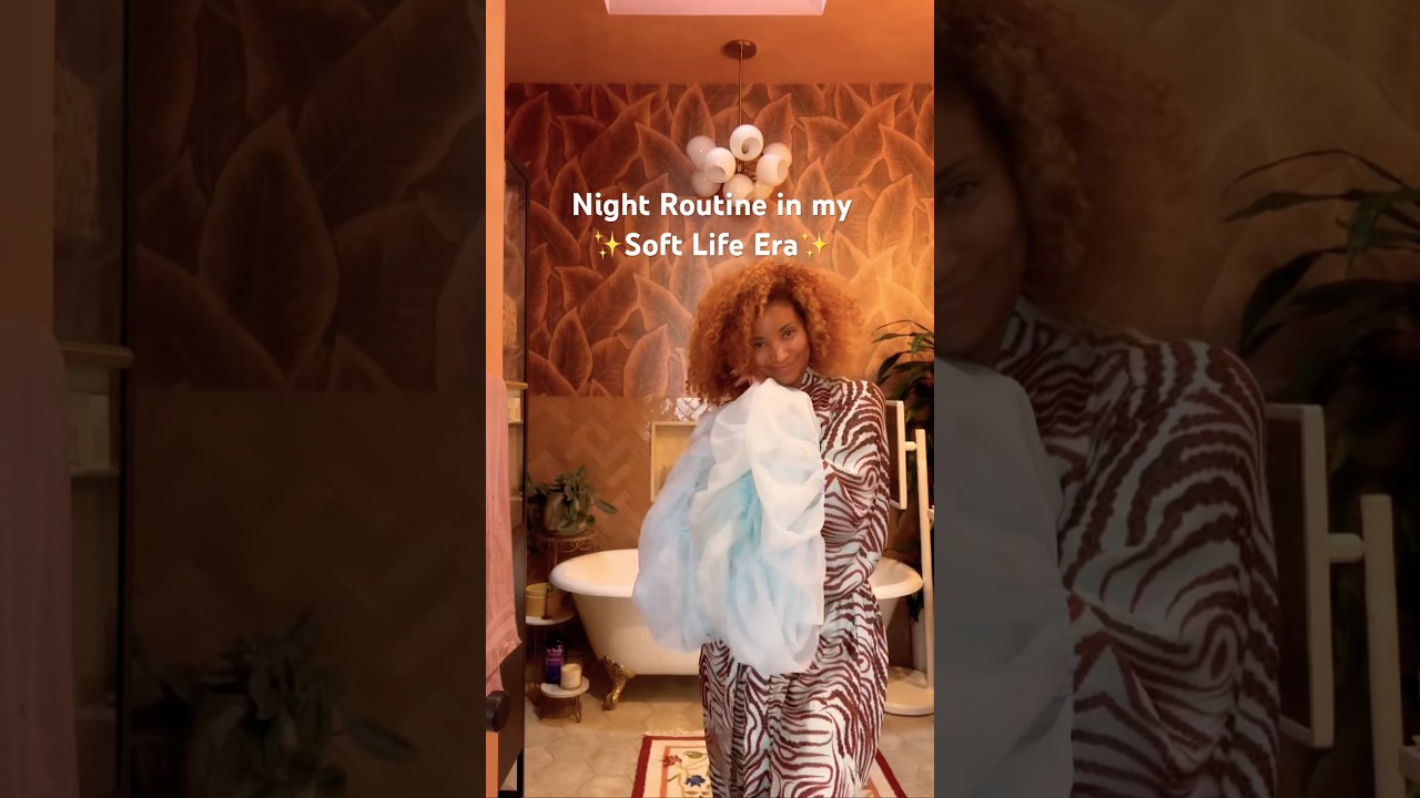 Bubble Bath Night Routine ASMR🧖🏾‍♀️ #GirlHome #SelfCare