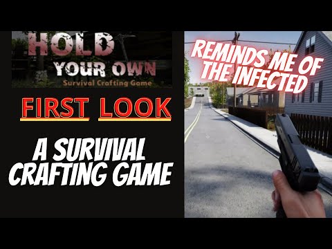 Hold Your Own - FIRST LOOK - A Survival Crafting Game