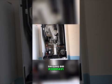 Baymak kombi devirdaim pompası sıkışıklık giderme ve vida sökme işlemi