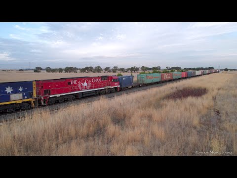 3MA5 Pacific National Container Freight Train At Gheringhap (21/3/2023) - PoathTV Australian Railway