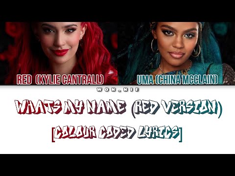 What’s My Name (Red Version) From Descendants: The Rise Of Red (Colour Coded Lyrics)