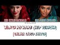 What S My Name Red Version From Descendants The Rise Of Red Colour Coded Lyrics