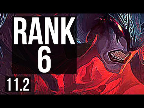 AATROX vs RUMBLE (TOP) | Rank 3 Aatrox, Rank 6, 4/1/6 | KR Challenger | v11.2