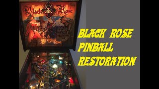 Black Rose Pinball Restoration tips and tricks / how to