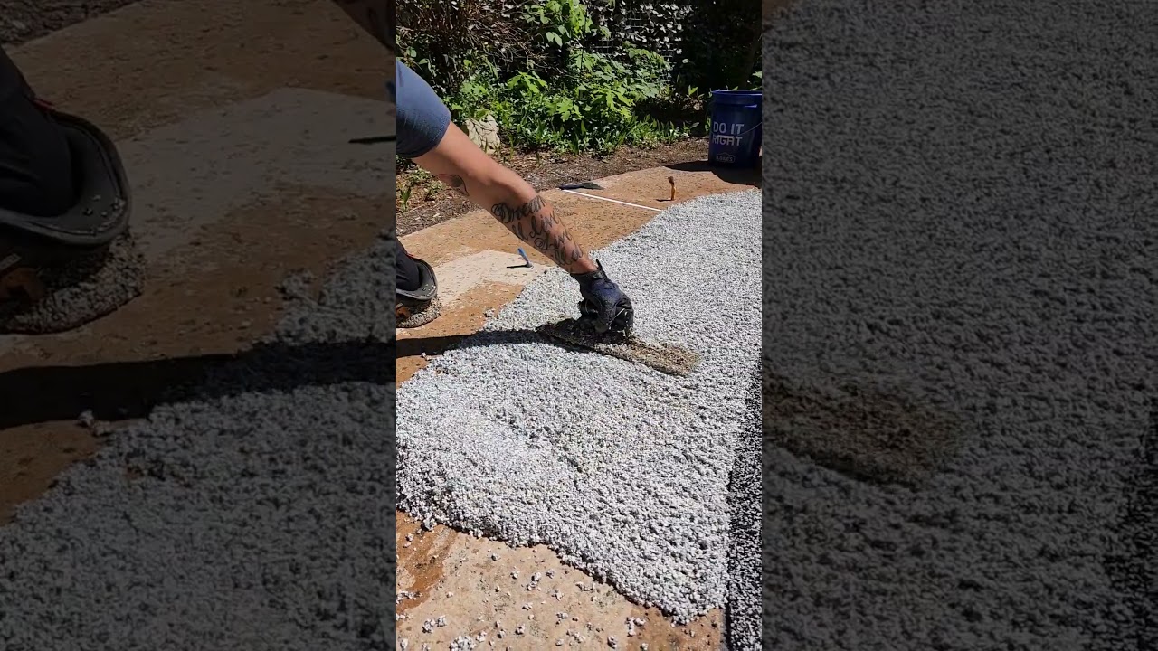 Pool Deck Refurface- Rubaroc #pool #pooldesign #rubber #luxury