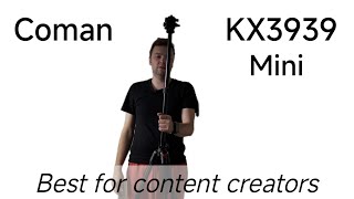 Coman KX3939 Mini Review - The perfect tripod for content creators!?