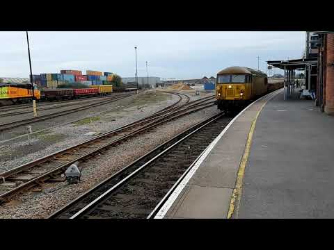 56090 at Eastleigh on 30th October 2019