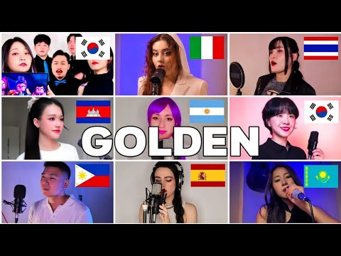 GOLDEN - HUNTRI/X - Who Sang It Better - Kpop Demon Hunters (20 Different Countries)