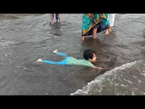Family tour injoy at Gorai Beach🏖🏖(2)
