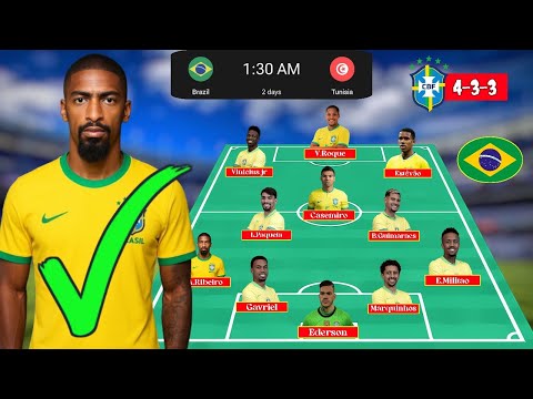 Alexsandro Ribeiro Will Play Brazil Vs Tunisia Friendlies Match 2025 Confirmed Carlo Ancelotti