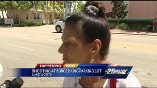 Shooting at Burger King parking lot in Lake Worth