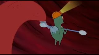 SpongeBob SquarePants - Plankton Gets Licked