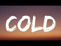 Chris Stapleton - Cold (Lyrics)