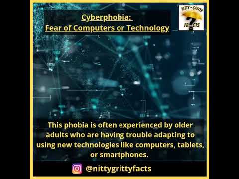 CyberPhobia-Fear of Computers or Technology | Nitty-Gritty Facts |