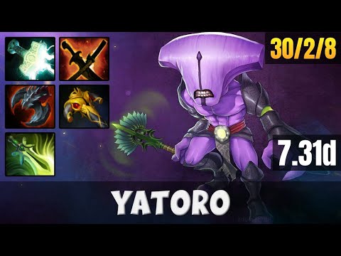 YATORO Faceless Void TOP LANE Gameplay WITH 30 KILLS | Dota 2 Full Game