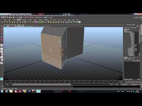 Maya 2015 - Basic Extrude Tutorial Lesson 2