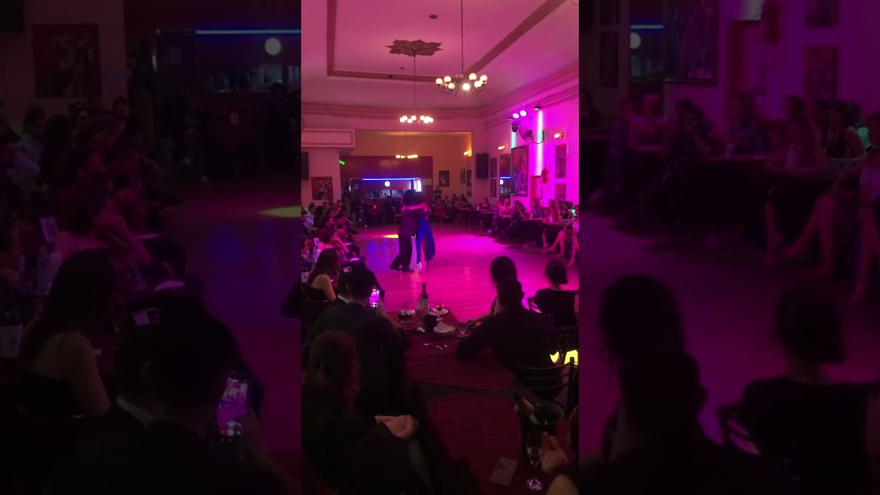 Jessica Moreno y Yumar Zambrano. Bailan ansiedad en PIPICUCU milonga