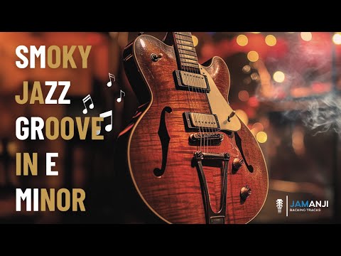 Smoky Smooth Jazz Backing Track in E Minor