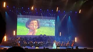 DISNEY EN CONCERT - Le Bleu Lumière - VAIANA - Cerise Calixte - MOANA -  How Far I'll Go