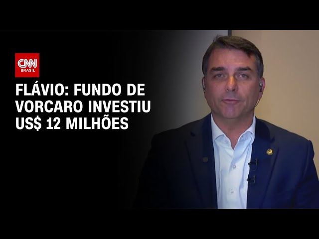 À CNN, Flávio afirma que fundo de Vorcaro investiu US$ 12 milhões | CNN 360°
