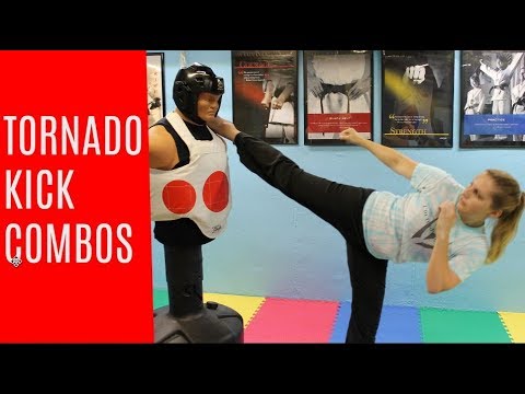 Tornado Kick Combinations | Taekwondo