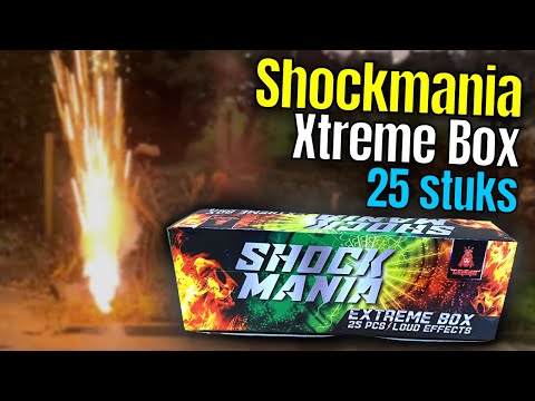 Shockmania Xtreme Box | 25 stuks | Vuurwerkmania