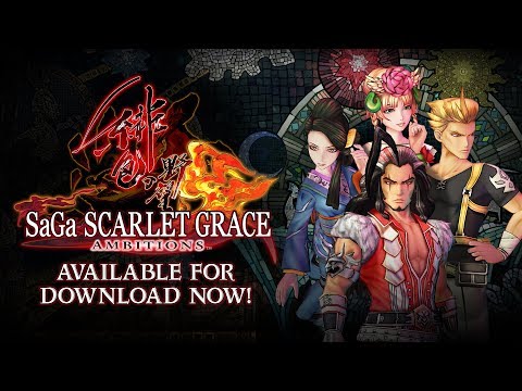 SaGa SCARLET GRACE: AMBITIONS | Launch Trailer thumbnail
