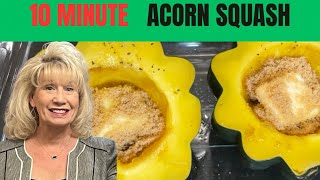 How to Make ACORN SQUASH in Your Microwave : Takes only 10 minutes !