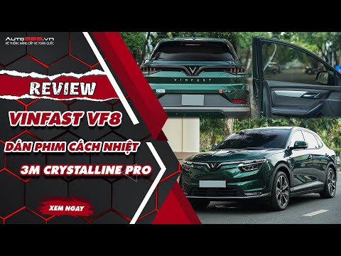 VinFast VF8 dán phim cách nhiệt tại Auto365 - Case thực tế