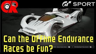 Gran Turismo Sport - Can you make the Offline Endurance races fun?