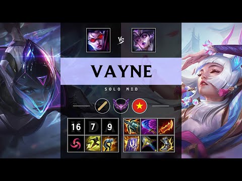 Vayne Mid vs Syndra - VN Master Patch 25.09