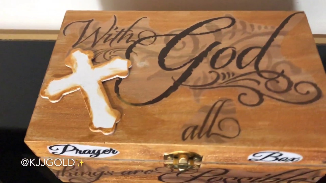 His & Hers DIY Prayer Boxes