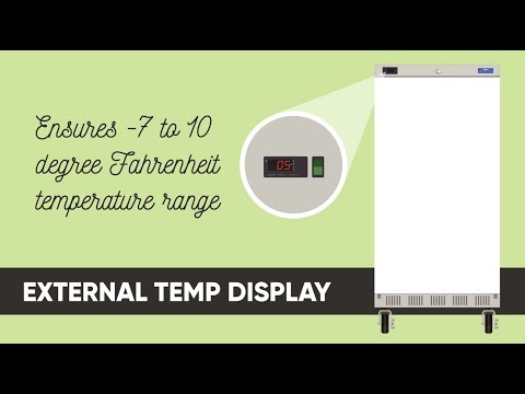 Arctic Air 30.75" Single Section Reach-In Freezer