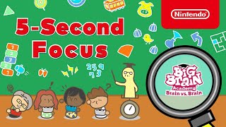Nintendo Test Your 5-Second Focus with Big Brain Academy: Brain vs. Brain anuncio
