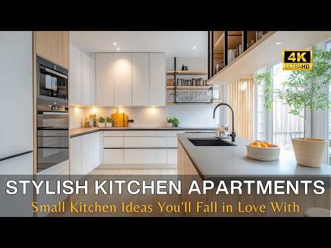 Modern Kitchen Decor for Small Apartments: Stylish Solutions You'll Love