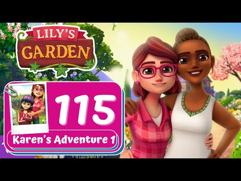 Lily's Garden - Day 115 - Karen's Adventure 1 - Gameplay