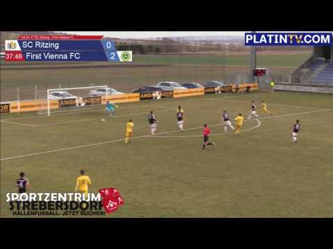 04.03.17 SC Ritzing - First Vienna FC - Highlight  (1. Halbzeit / 37:55) am 04.03.2017 15:40