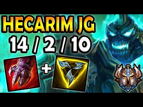 OTP Hecarim vs Graves [ JUNGLE ] Lol Challenger Korea 10.25