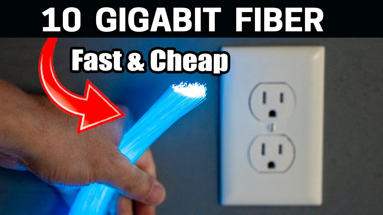 How to Run Fiber Optic Cable in Your Backyard - My 10 Gig Install for Starlink