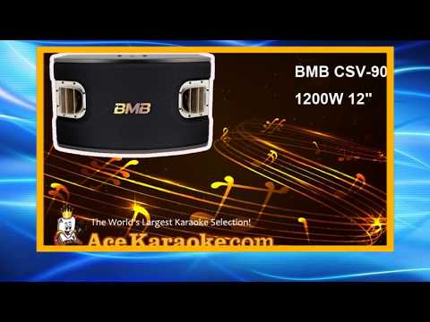 BMB CSV 900 1200W 12 3 Way Bass Reflex Speakers Pair