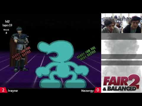"Fair and Balanced 2" - Ivayne (Marth) v. Nezergy (G&W) - Top 32 Winners