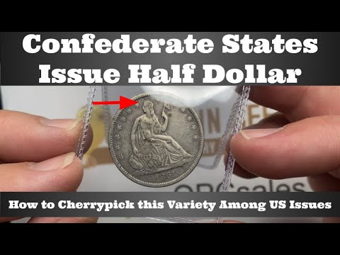 1861-O Seated Liberty Half Dollar, Confederate States Issue - How to Cherrypick Among US Issue