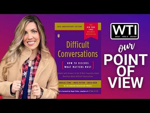 Difficult Conversations Books - WTI product video review