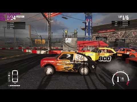 Wreckfest Walkthrough Part 7 - "Regional Juniors: Banger Blitz"